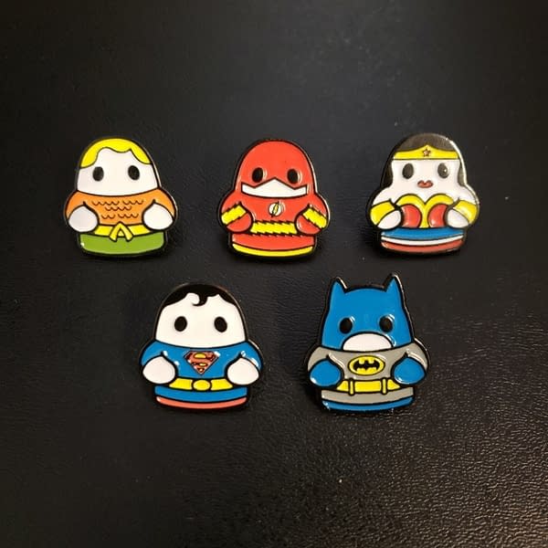 Fugitive Toys SDCC Super Heor TIny Pins