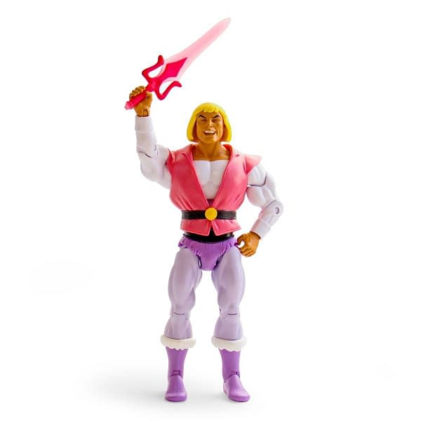 Super7 Masters of the Universe Laughing Prince Adam SDCC Figure 1