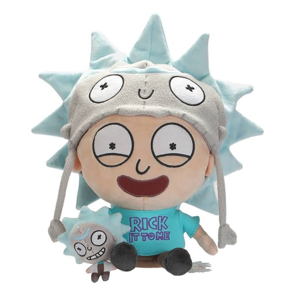 Symbiote Studios SDCC Exclusive Rick and Morty Pocket Mortys Rick Fan Plush