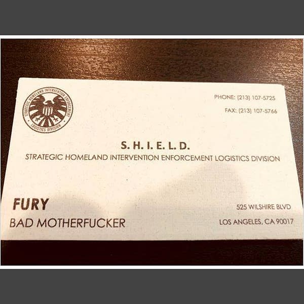 Samuel L. Jackson Shares His Nick Fury Business Card with the Internet &#8211; but What Do the Numbers Mean?