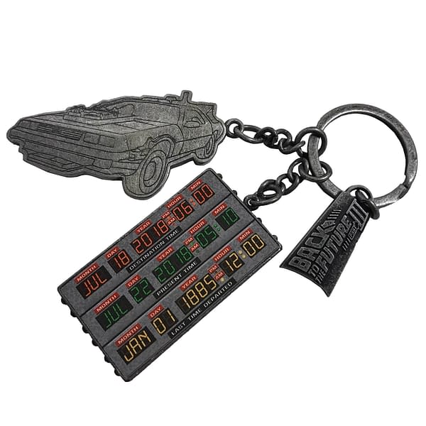 Factory Entertainment Back to the Future Keychain SDCC Exclusive