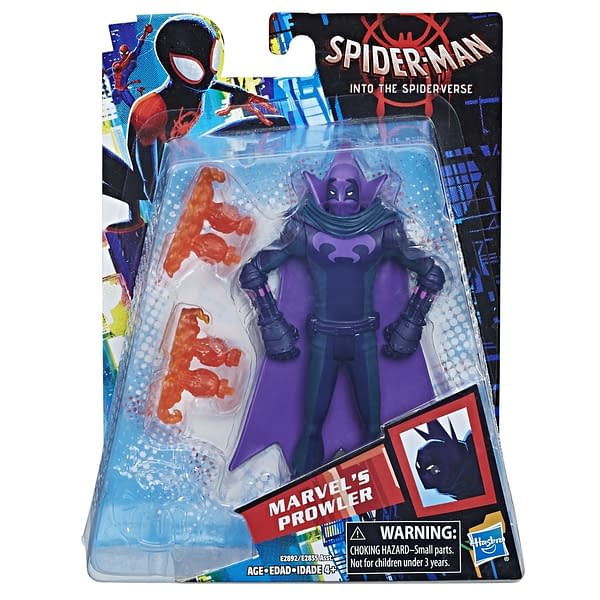 MARVEL SPIDER-MAN INTO THE SPIDER-VERSE 6-INCH Figure Assortment (Marvel's Prowler) - in pkg
