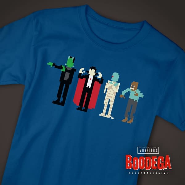 Super7 Universal Monsters Bodega SDCC Shirt 3