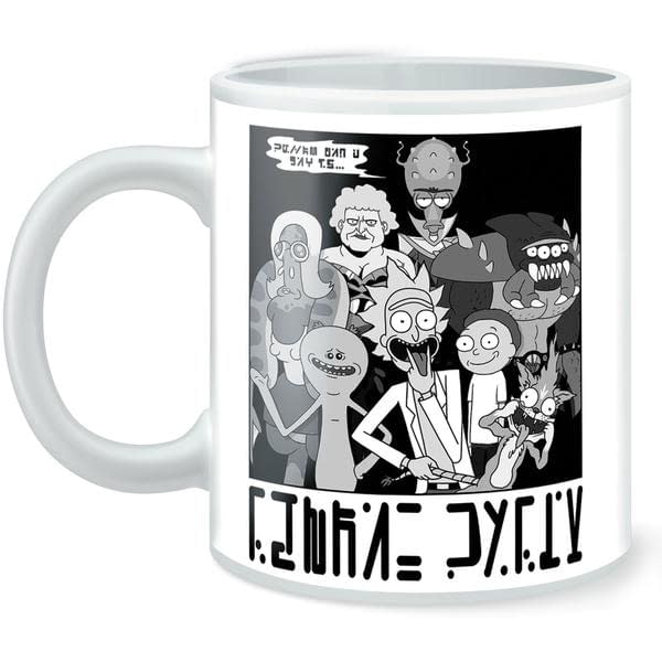 Rick &#038; Morty Mug Parodies First Forbidden Planet Ad From 40 Years Ago
