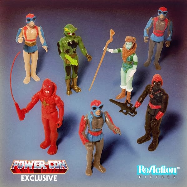 Masters of the shop universe reaction figures