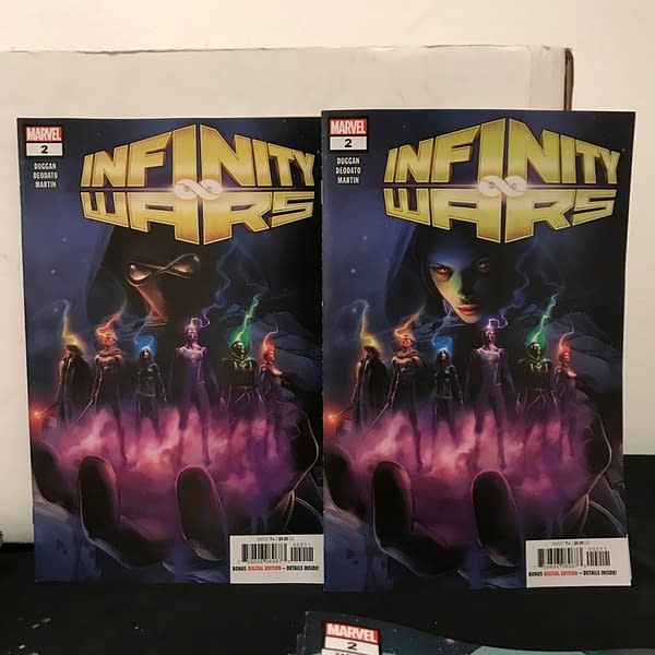 Tomorrows Infinity Wars #2 Gets a Surprise Spoiler Variant