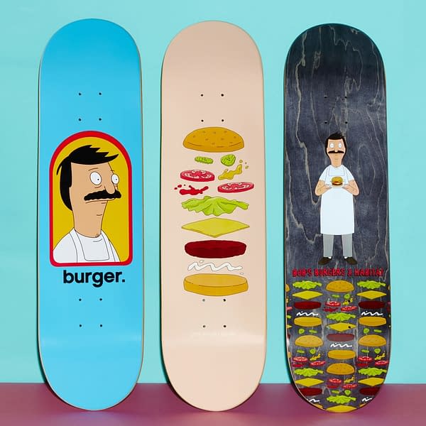 Bob's Burgers Skateboards 4 (Habitat)