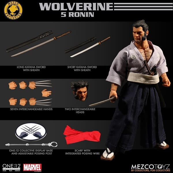 One 12 Collective Ronin Wolverine NYCC Exclusive 12