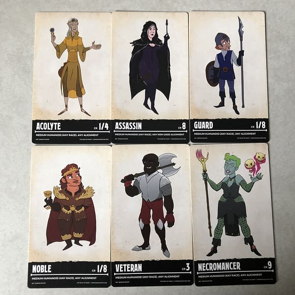 Casting Easy Reference: We Review The Deck of Many D&#038;D Card Sets
