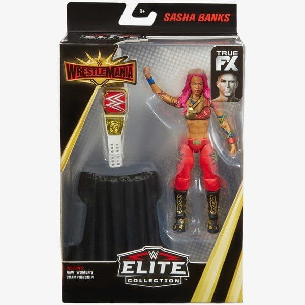 Mattel WWE Wrestlemania 35 Elite Figure Sasha Banks 1