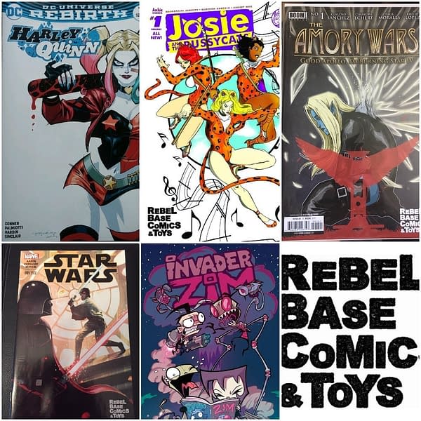Comic Books Stolen From Rebel Base in Charlotte, North Carolina
