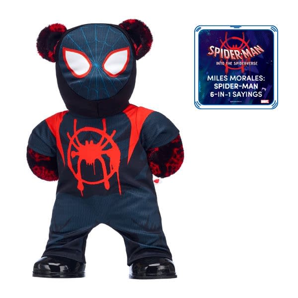 Build a Bear Spider-Verse Miles Bear 2