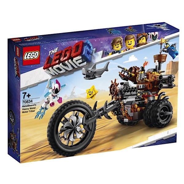 LEGO Movie 2 Metalbeards Motor trike 1