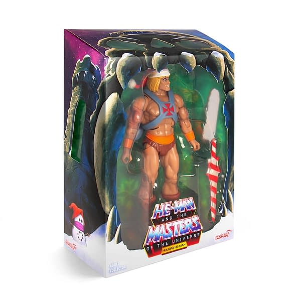 Super7 Masters of the Universe Club Grayskull Holiday He-Man 2