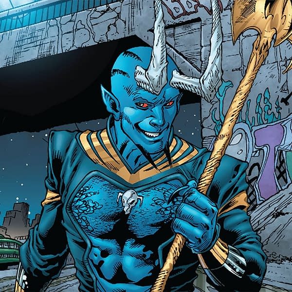 Blue Devil in DC Universe's Swamp Thing Was News to Co-Creator Dan Mishkin