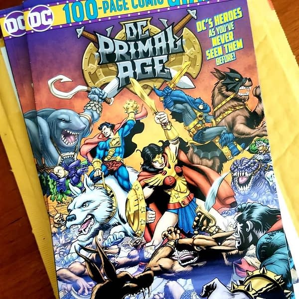 A Look at DC 100-Page Giant Comic Exclusive to Target Stores, DC Primal Age