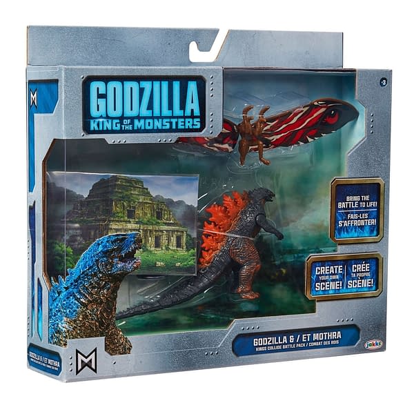 Godzilla & Mothra Jakks 9cm Action Figures Toys NEW In STOCK 