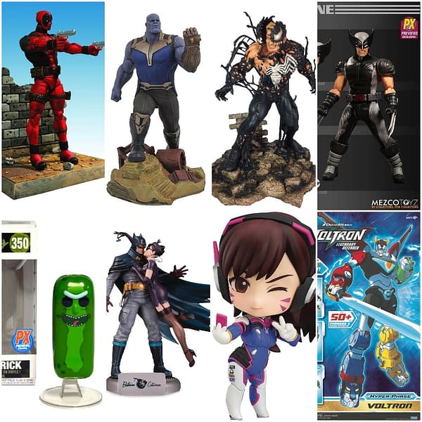 The Top 100 Toys Ordered in 2018 By Comic Stores