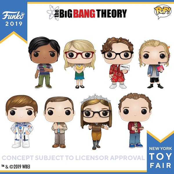 Funko New York Toy Fair BIg Bang Theory