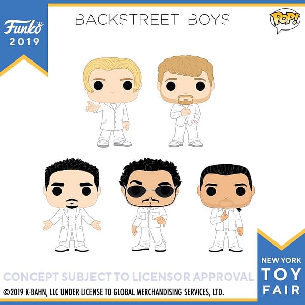 Funko New York Toy Fair Backstreet Boys