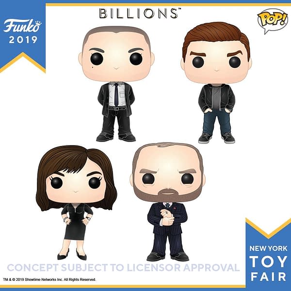 Funko New York Toy Fair Billions