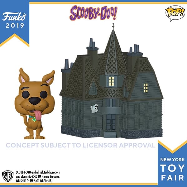 Funko New York Toy Fair Scooby Doo Mansion