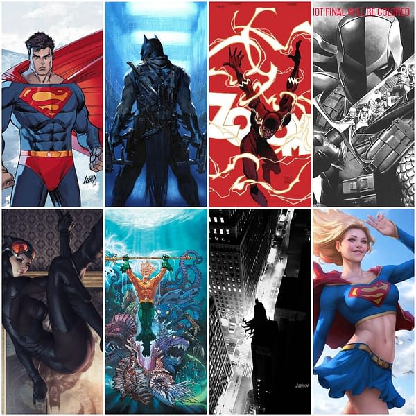 15 Revealed DC Comics Covers by  Rob Liefeld, Stanley 'Artgerm' Lau, Gabrielle Dell'Otto and More