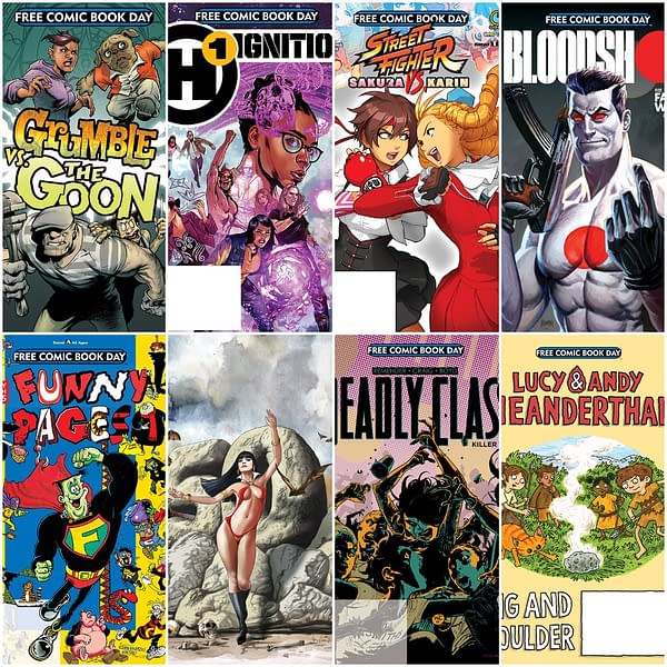 Previews Of Thirty Free Comic Book Day 2019 Titles