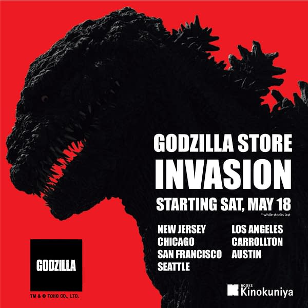 'Godzilla: King of the Monsters' Stomps Into Pop Up Shops This Weekend!