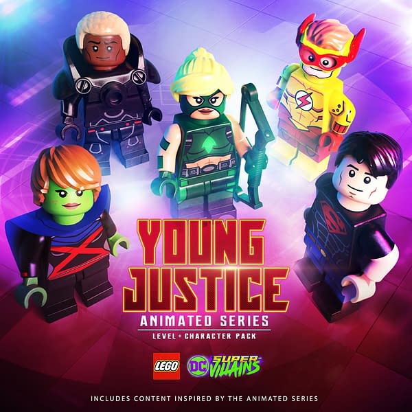 LEGO DC Super-Villains Receives The Young Justice Pack Today