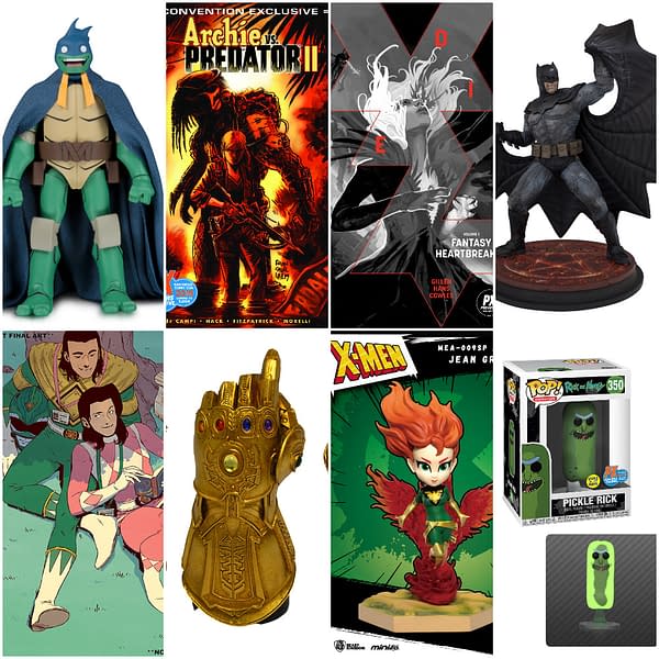 Diamond's Ezclusive Comics and Collectibles For San Diego Comic Con 2019