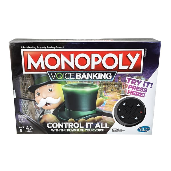 Hasbro Announces "Monopoly Voice Banking" Board Game