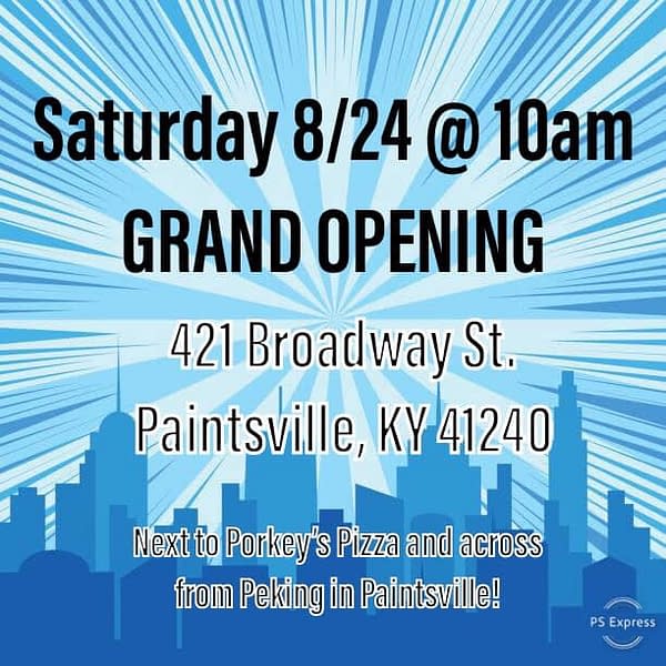 Everything Nerdy, New Comic Book Store Opening in Paintsville, Kentucky Today