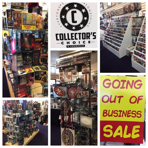 Collector's Choice &#038; Fanworld Closes Its Doors in Redding, California