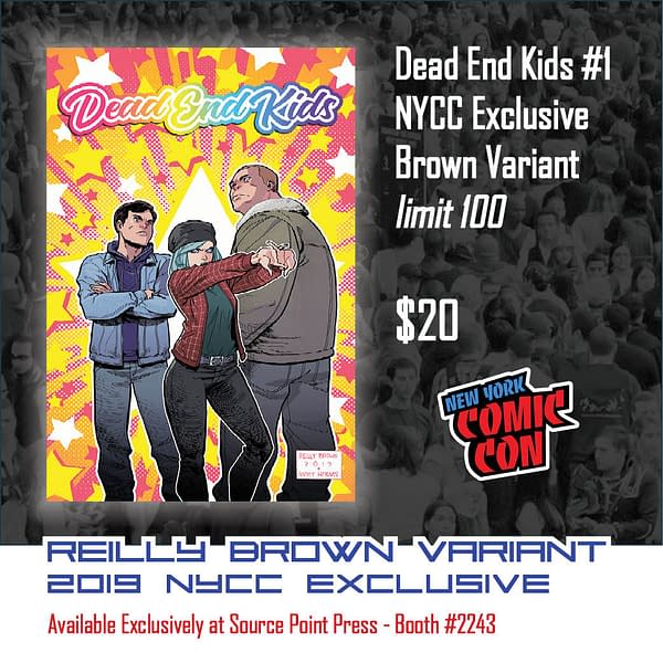 Dead End Kids Coming to NYCC with Two Exclusive Covers