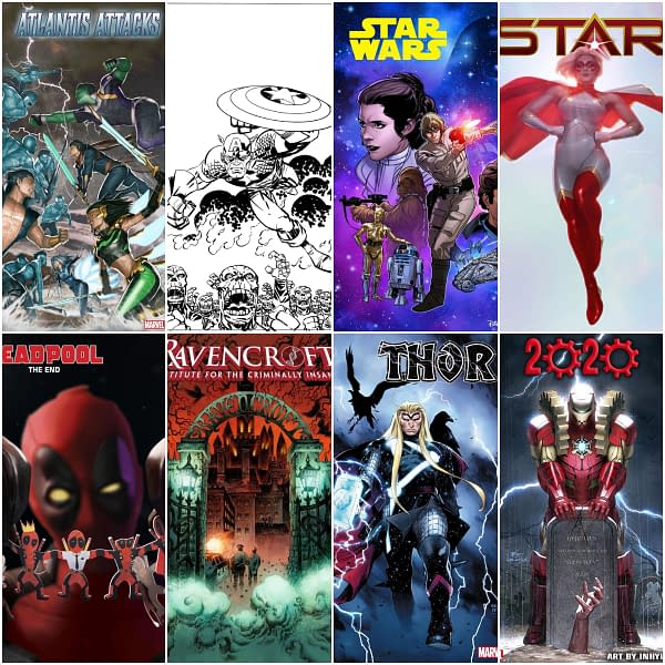 Marvel Comics December 2019 Solicitations, From Star to Ravencroft, Frankensteined