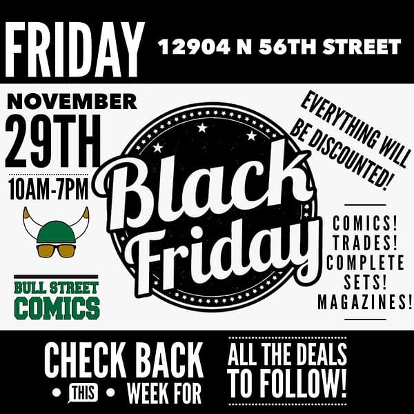 75 Comic Stores Running Black Friday Events Tomorrow&#8230;