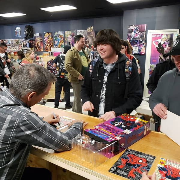 When Todd McFarlane Pops By Your Comic Store For Five Hours Straight
