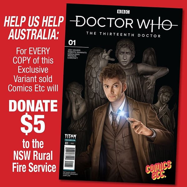 7 Marvel Retailer Exclusive Comics For March &#8211; and a Doctor Who Exclusive Helping Australian Firefighters
