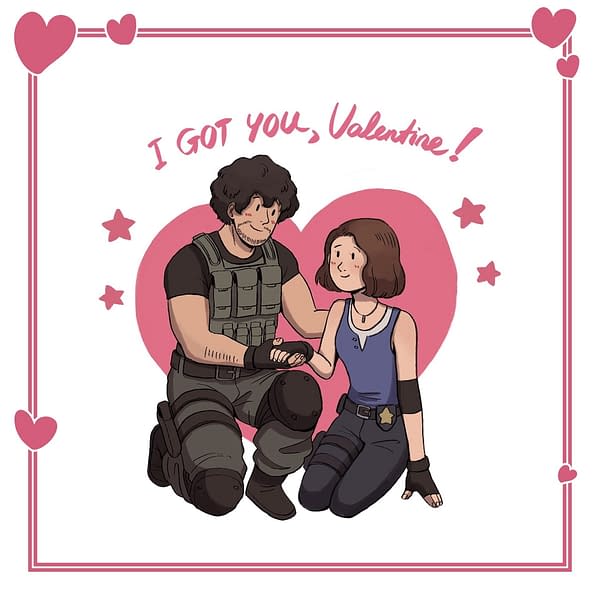 Capcom Releases Some Printable "Resident Evil" Jill Valentine's Day Cards