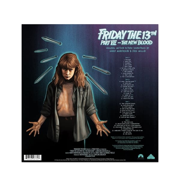 Friday The 13th Part VII: The New Blood Soundtrack Preorder From Waxwork Records