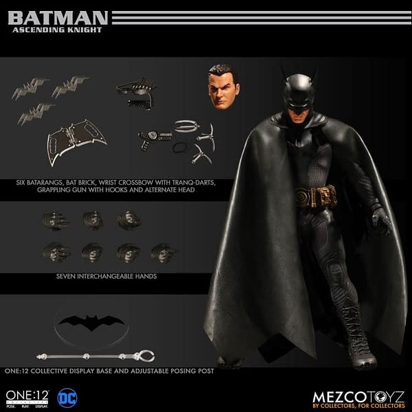 Ascending Knight Batman One: 12 Figure from Mezco Toyz