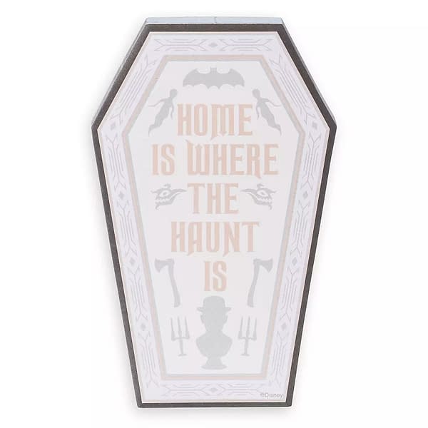 The Haunted Mansion Magnetic Notepad from ShopDisney.com.