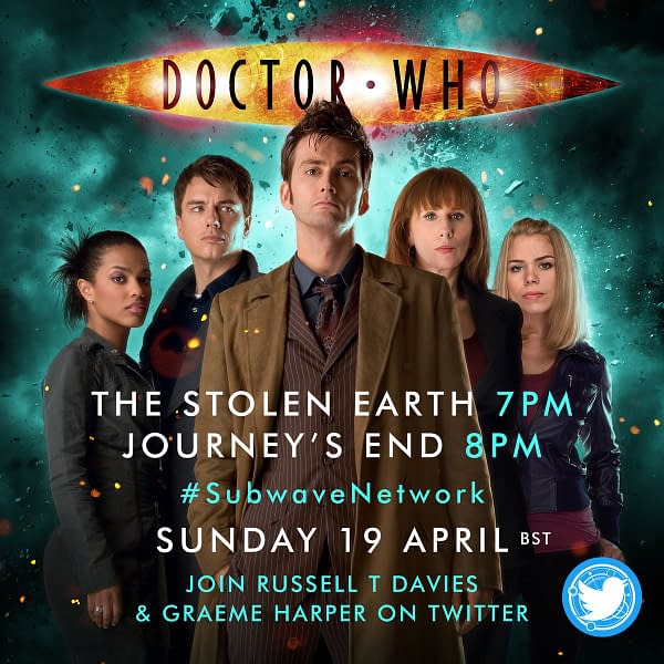 Here's a look at the official poster for the Doctor Who rewatch, courtesy of BBC.