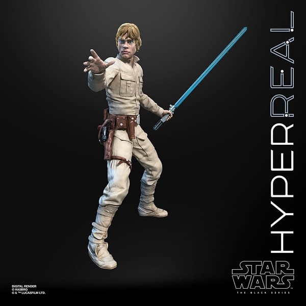 Star Wars The Black Series HyperReal Luke Skywalker from Hasbro