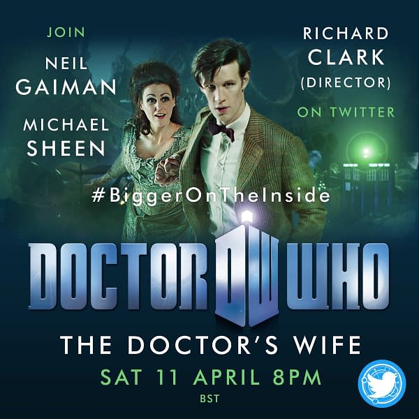 Join Neil Gaiman, Michael Sheen, and Richard Clark for a live rewatch of Doctor Who, courtesy of BBC Studios.