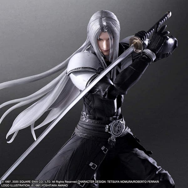 Final Fantasy VII Remake Sephiroth Play Arts Kai figure from Square Enix