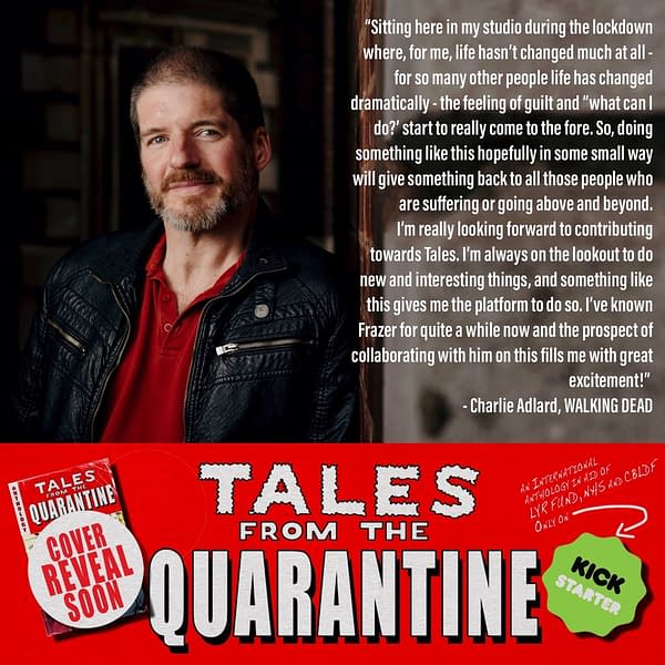 The Walking Dead's Charlie Adlard Joins Tales from the Quarantine
