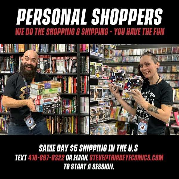 Third Eye Comics and their personal shoppers