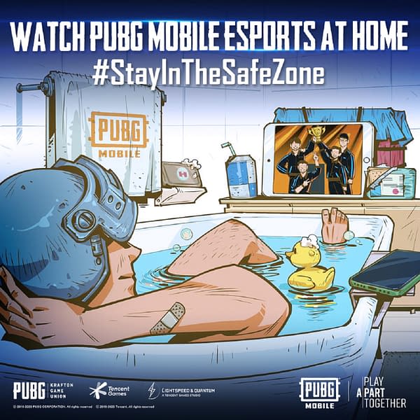 PUBG Corp. wants you to Stay In The Safe Zone.